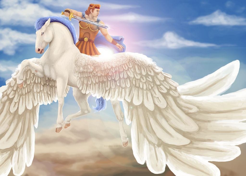 Hercules and Pegasus Mythical Adventure